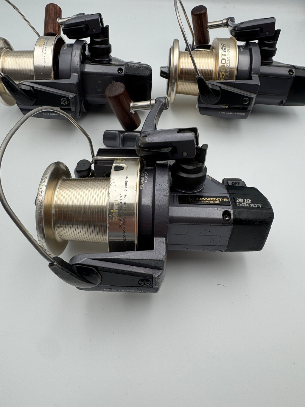 Daiwa Tournament 5500t set of three
