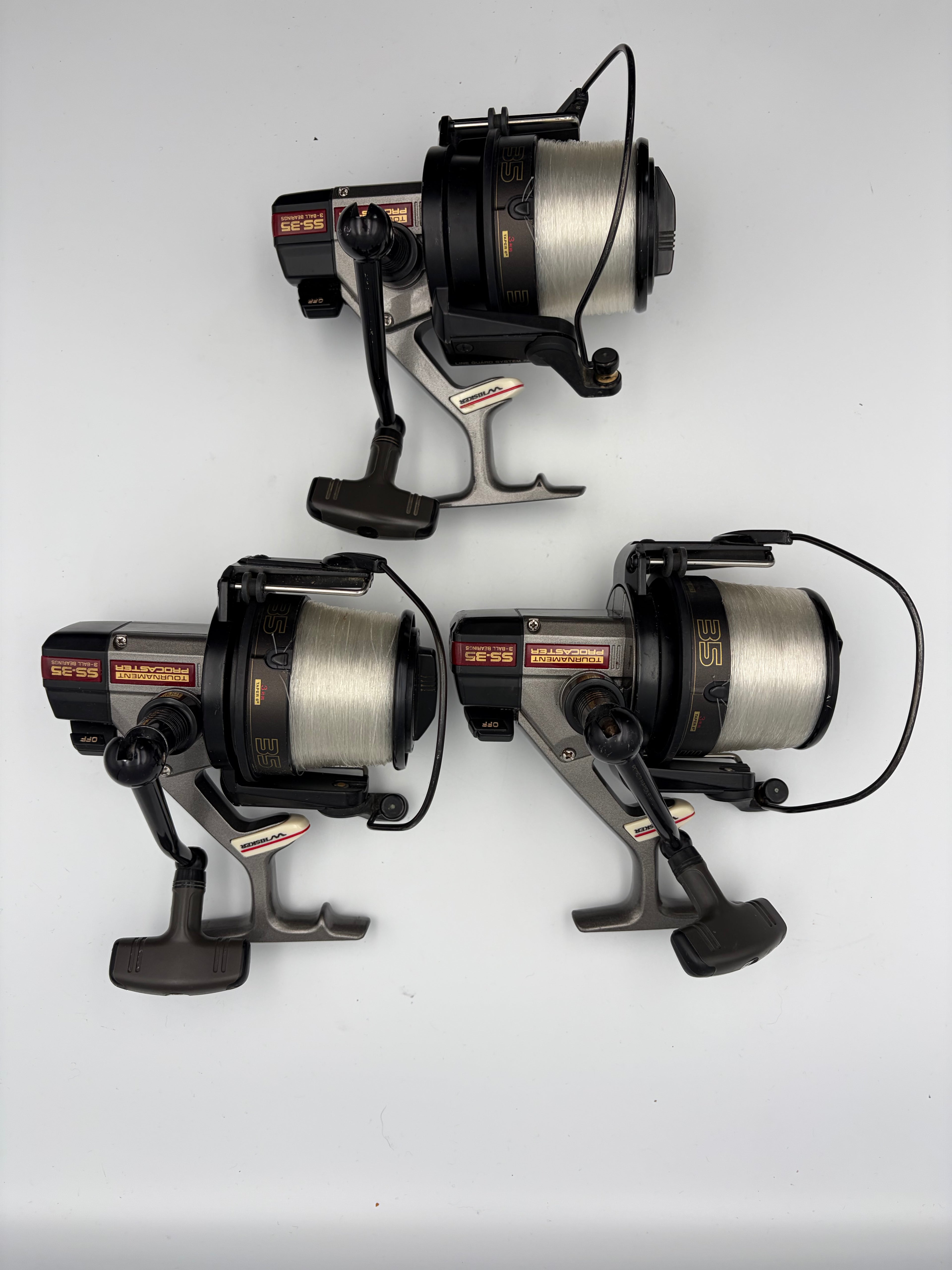 Daiwa SS35 Procaster Fully Converted Set Of Three