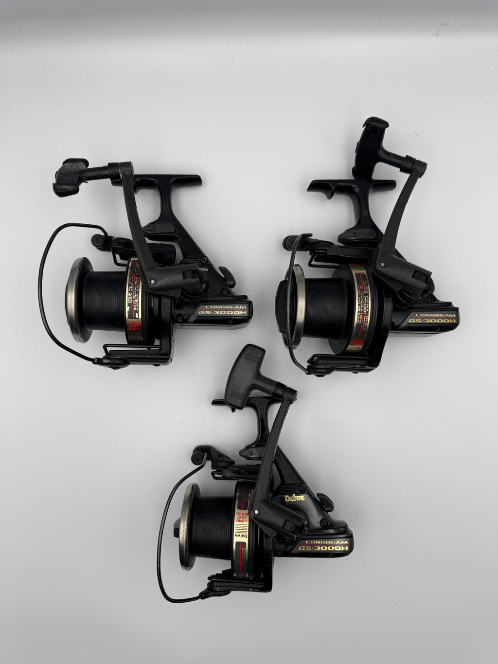 Daiwa Longbeam gs3000h set of three