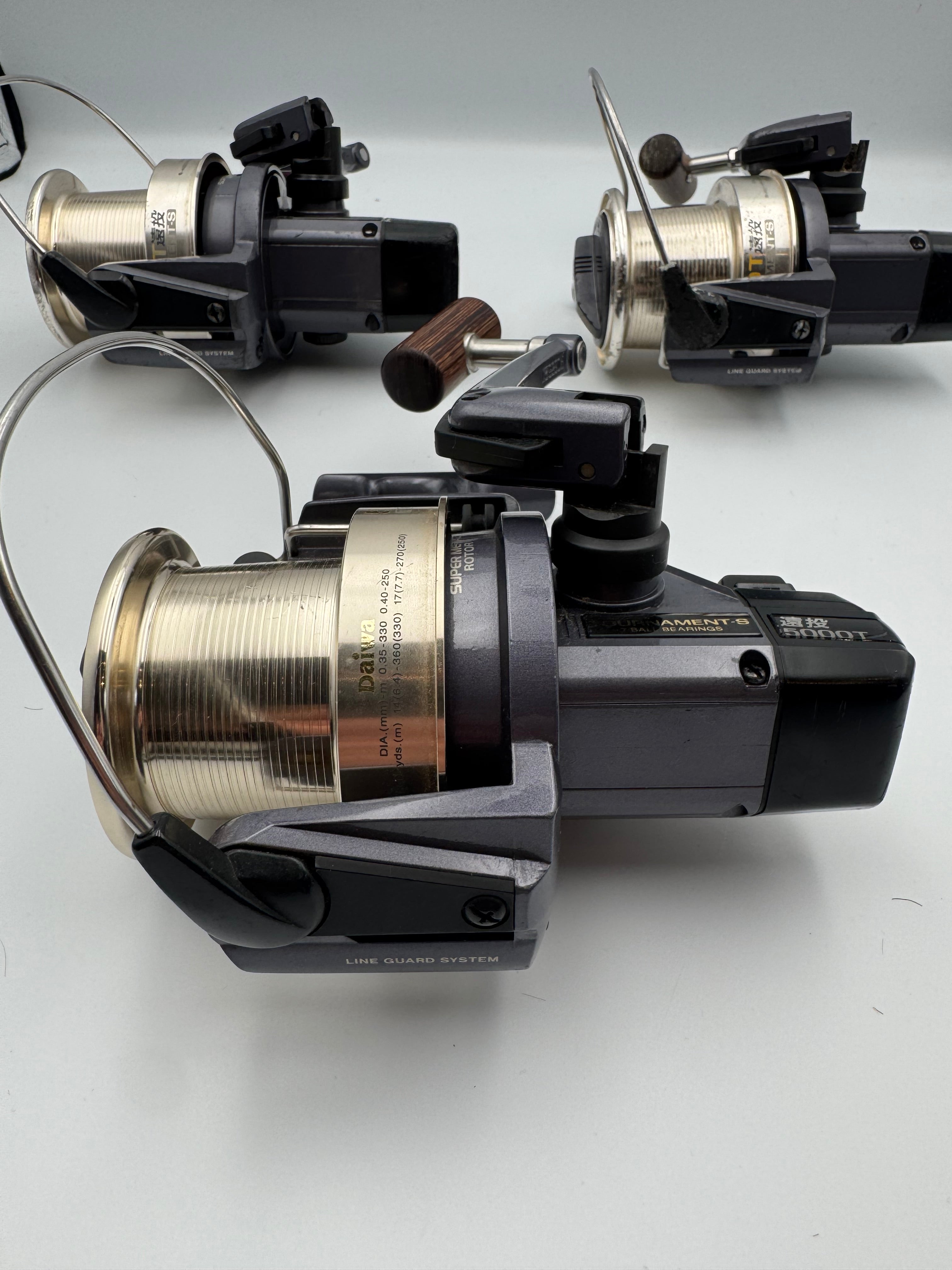 Daiwa Tournament 5000T Set Of Three