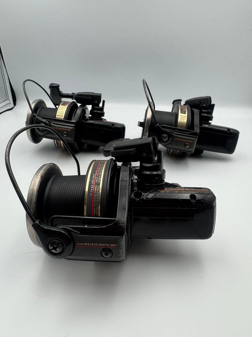 Daiwa Longbeam gs3000h set of three
