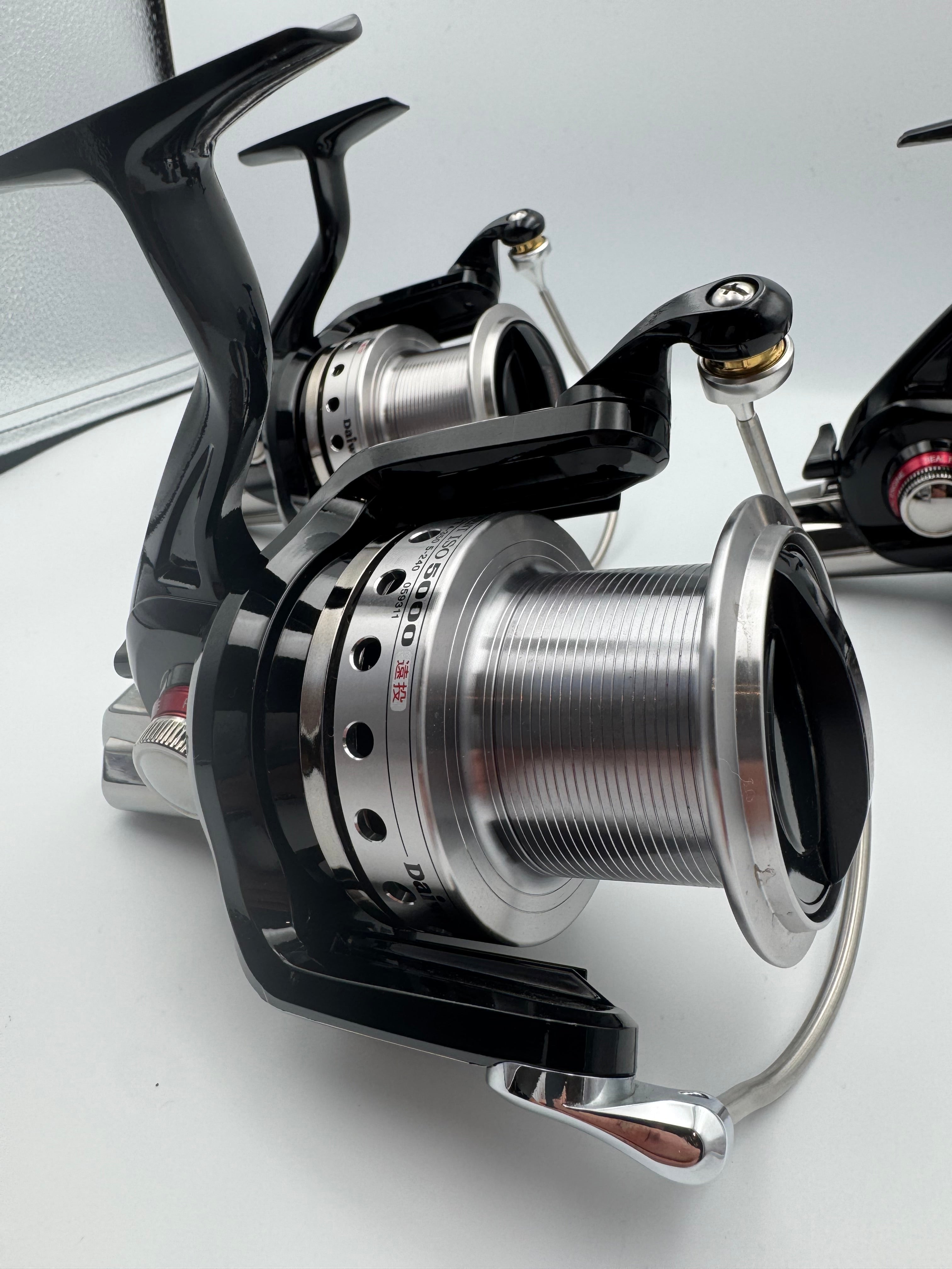 Daiwa iso 5000 tournament set of three Japanese non qd