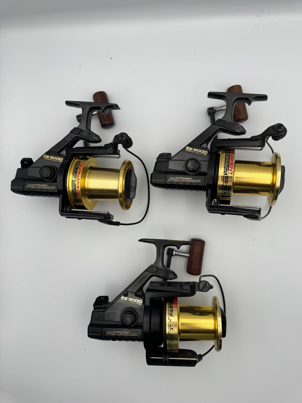 Daiwa SS9000 Millionmax Tournament set of three
