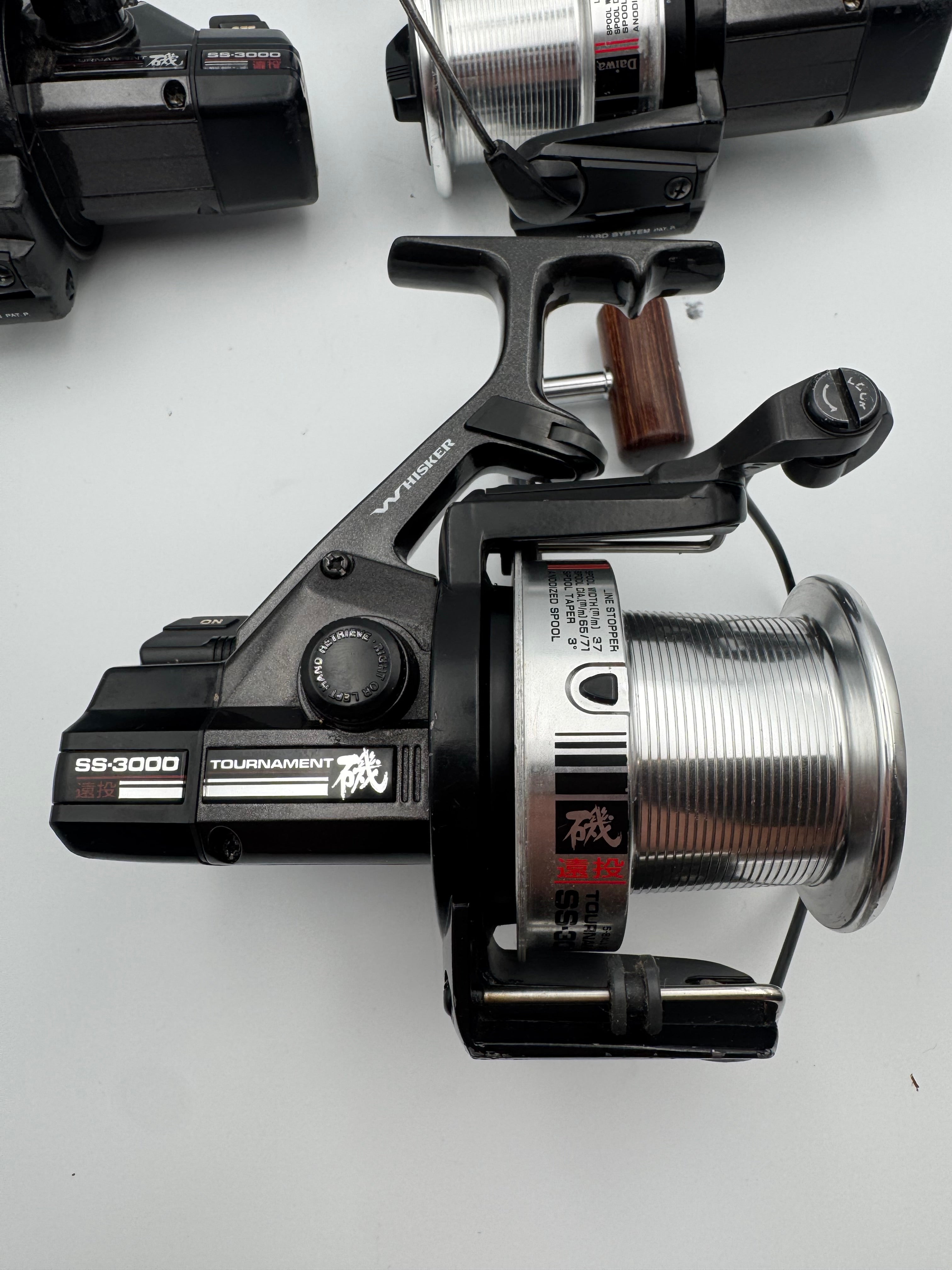 Daiwa SS3000 Square Drive Whisker Tournament Set Of Three