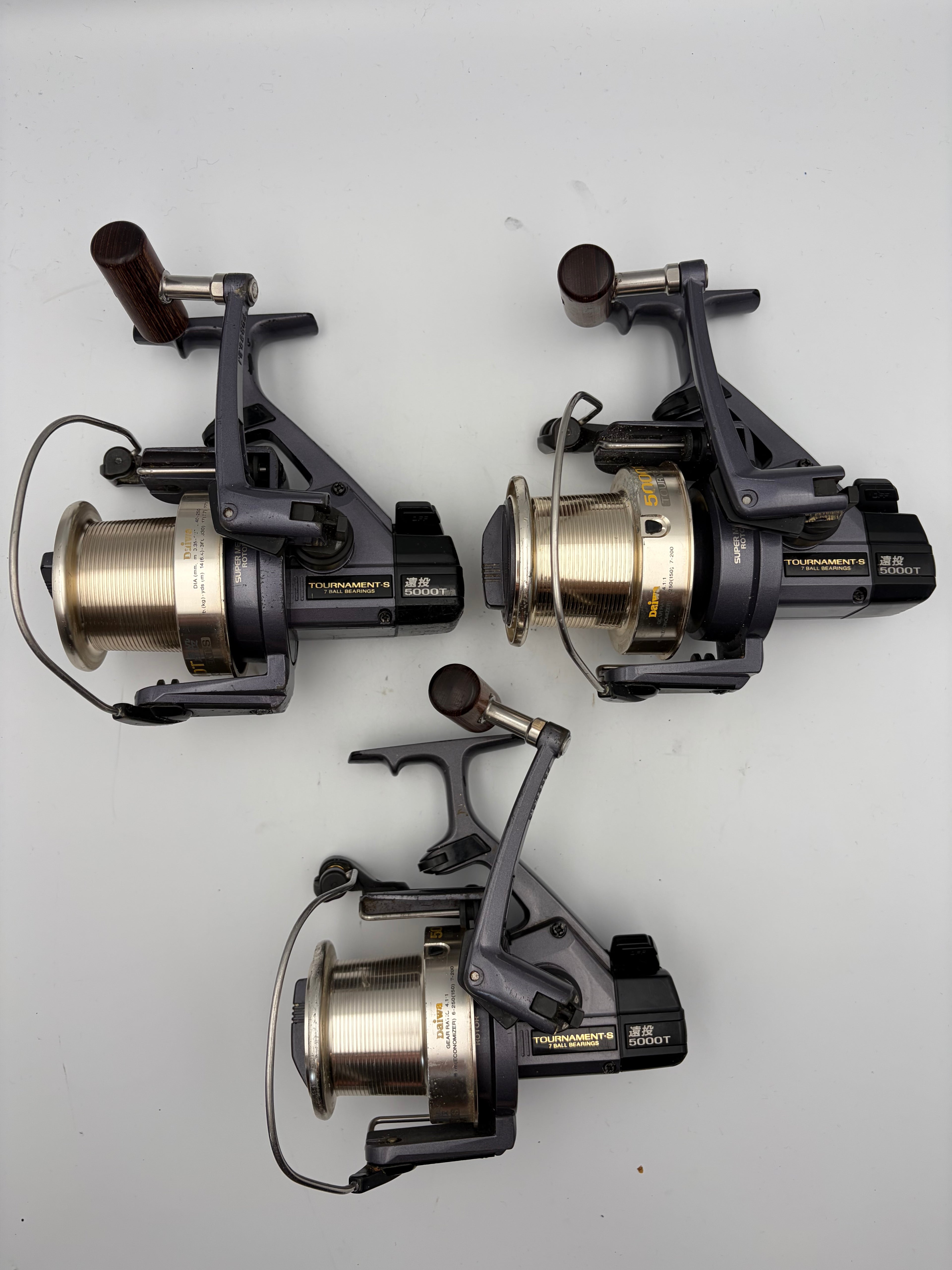Daiwa Tournament 5000t Set Of Three