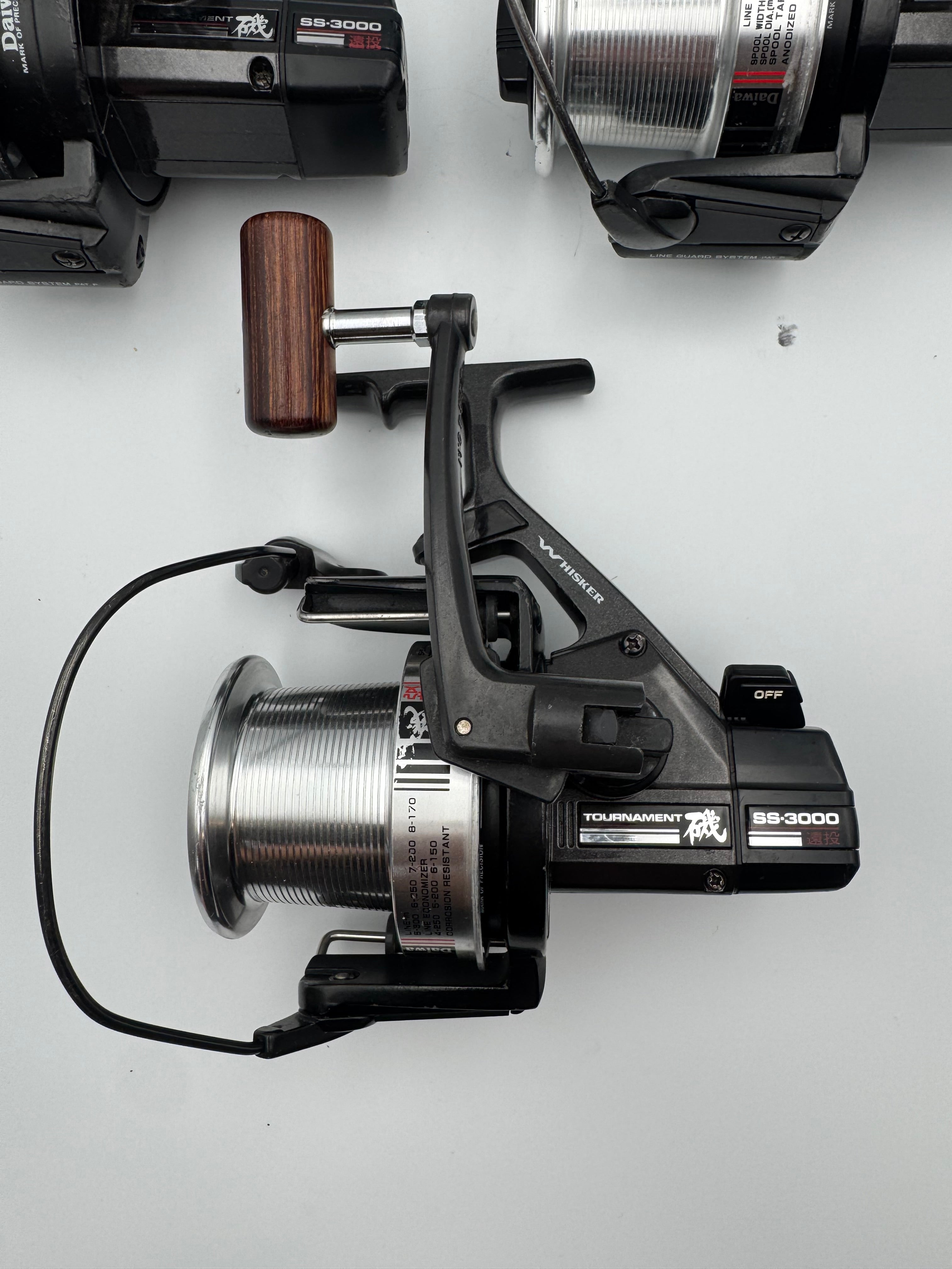 Daiwa SS3000 Square Drive Whisker Tournament Set Of Three