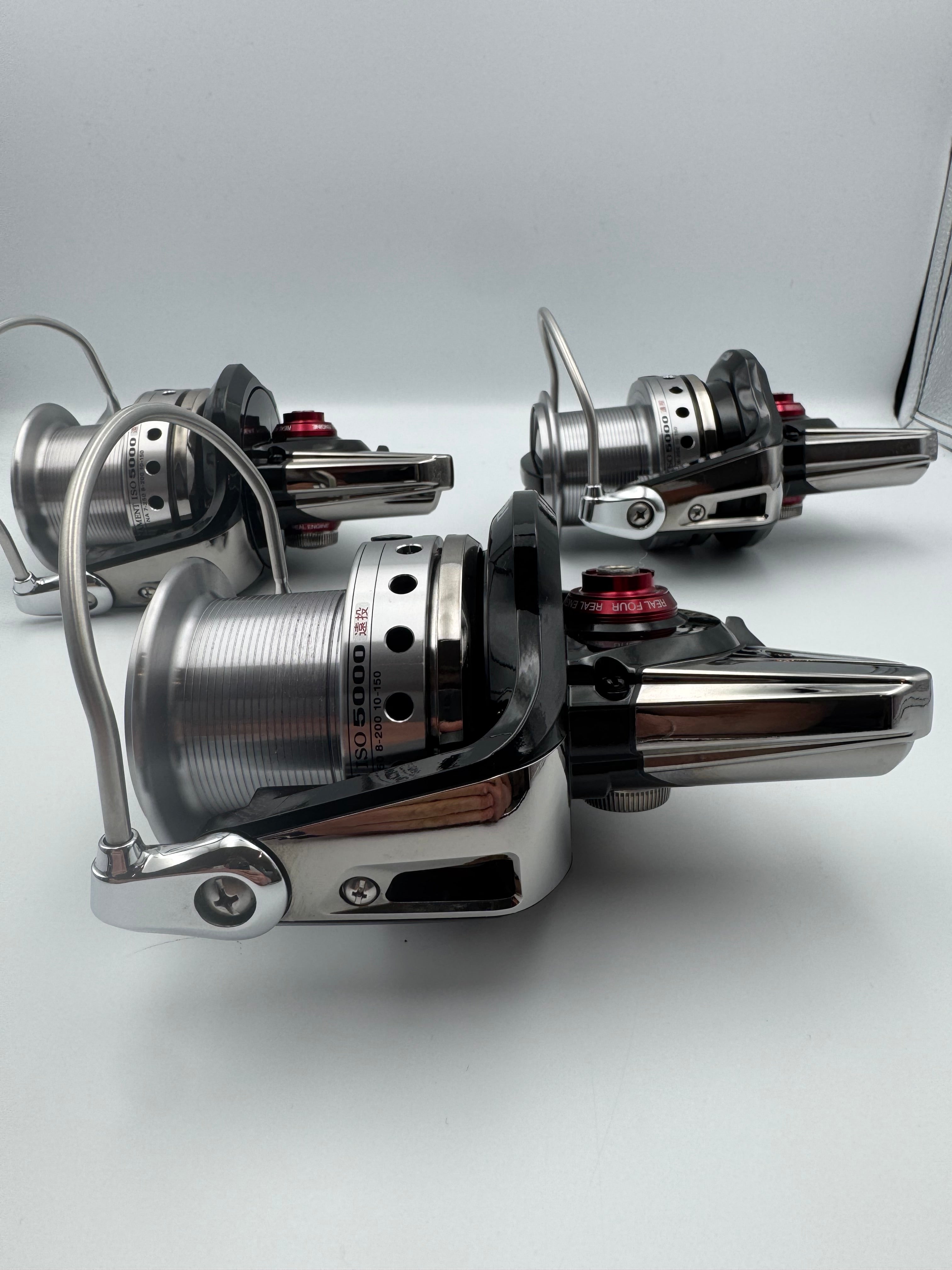 Daiwa iso 5000 tournament set of three Japanese non qd