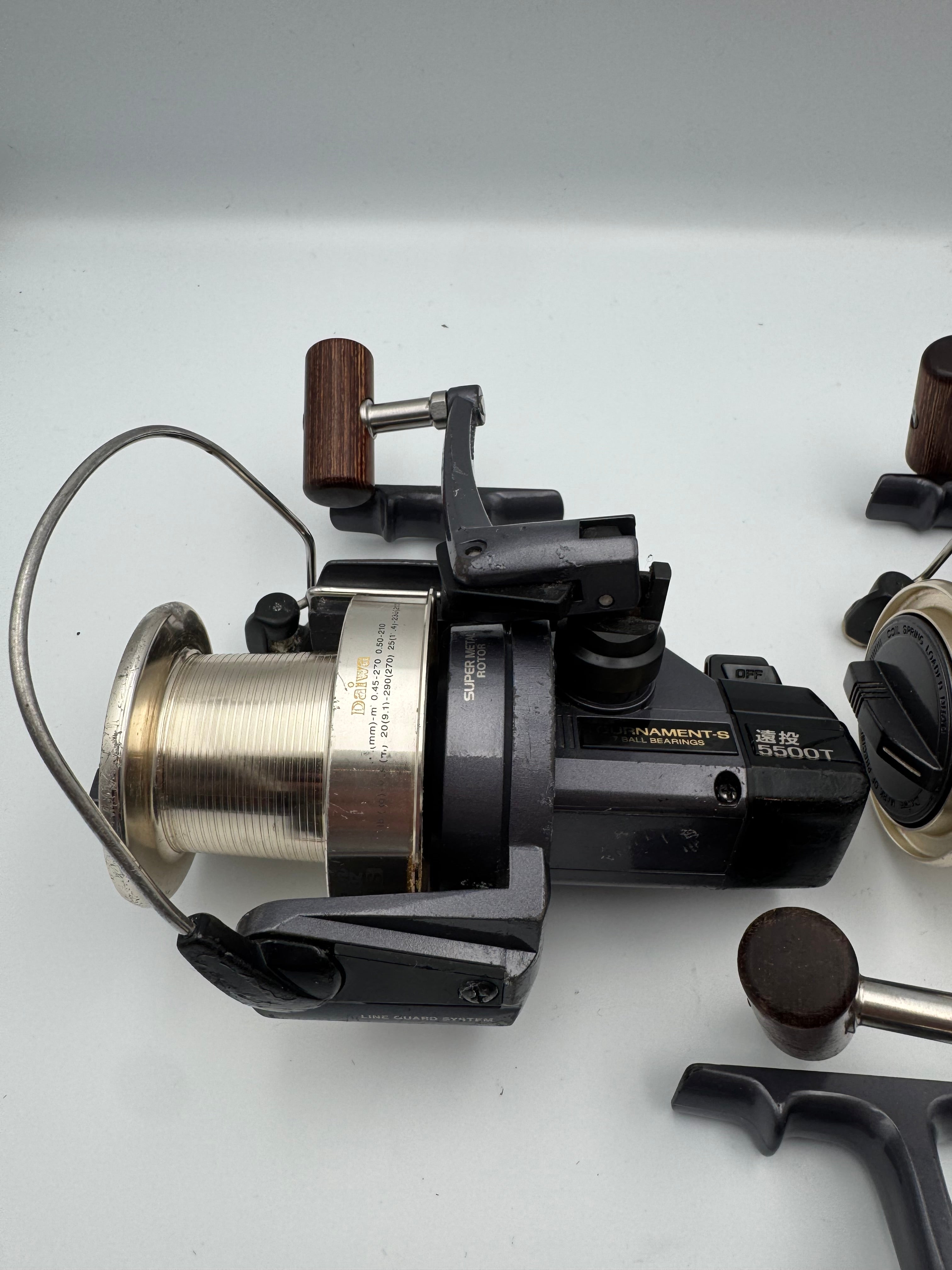 Daiwa Tournament 5500t set of three