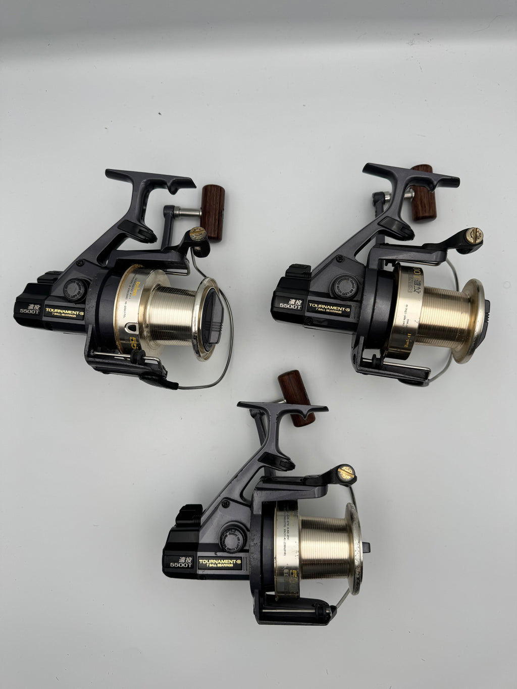 Daiwa Tournament 5500t set of three