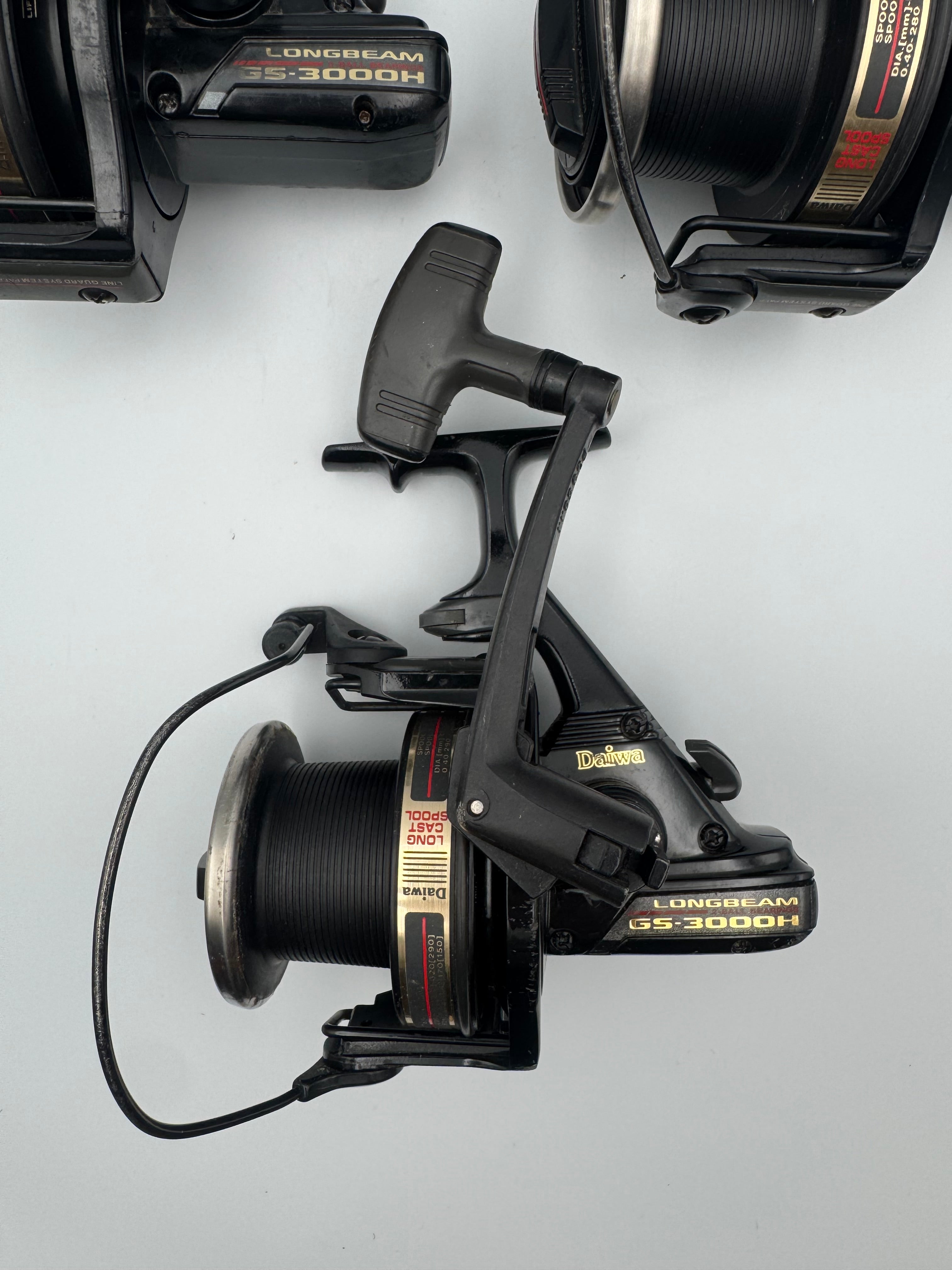 Daiwa Longbeam gs3000h set of three