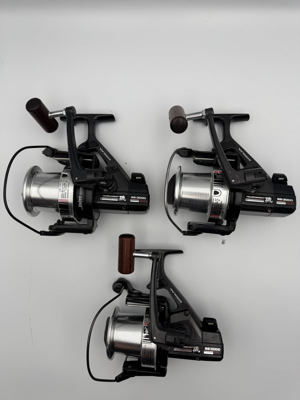 Daiwa SS3000 Square Drive Whisker Tournament Set Of Three