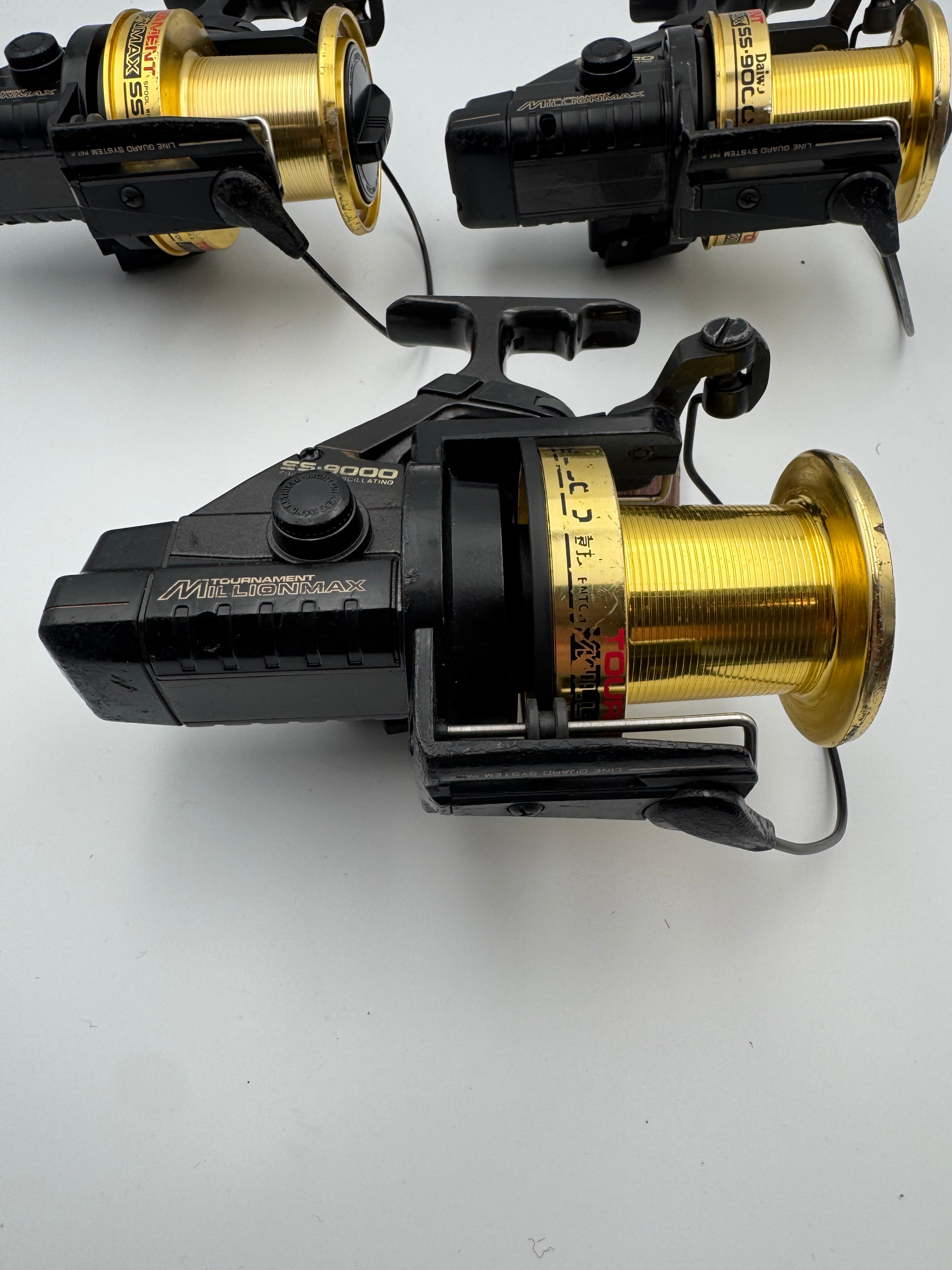 Daiwa SS9000 Millionmax Tournament set of three
