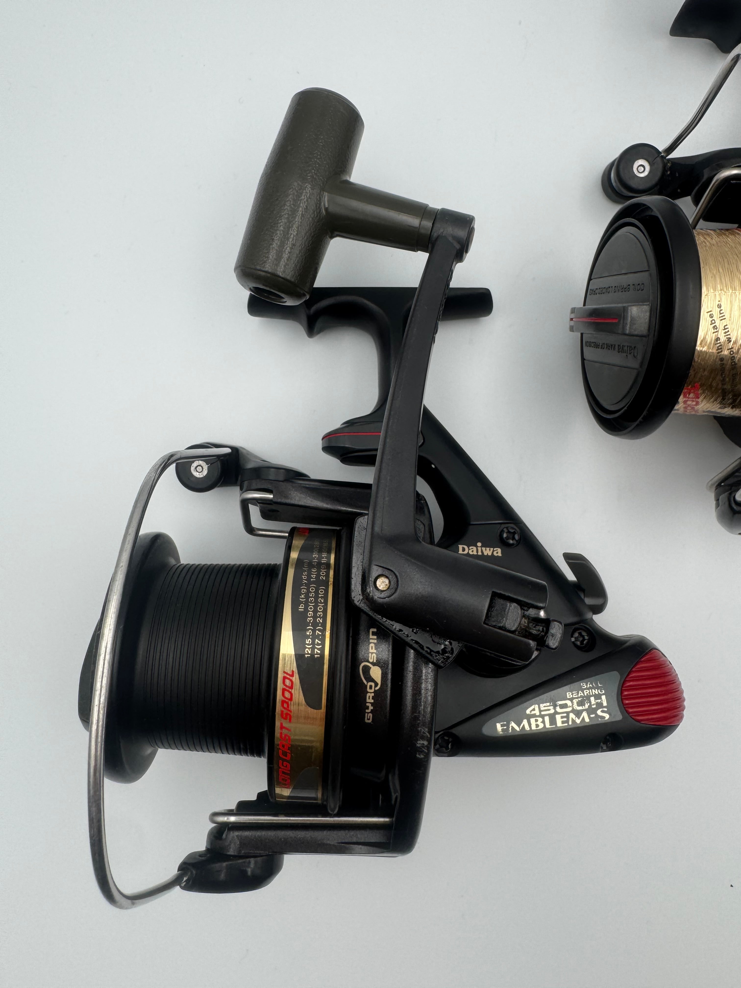 Daiwa emblem 4500h baboon pair